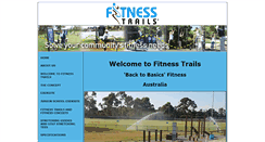 Desktop Screenshot of fitnesstrails.com